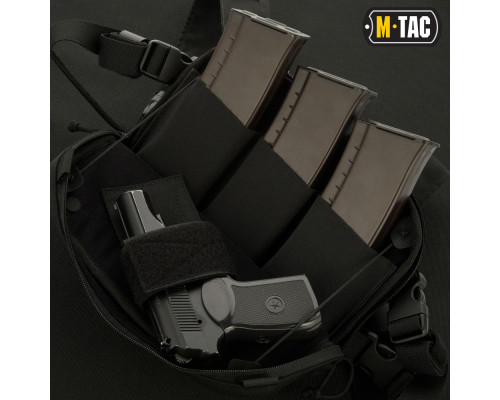 Нагрудная сумка M-TAC CHEST RIG MILITARY ELITE BLACK