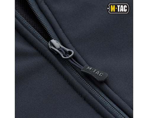 M-TAC КУРТКА SOFT SHELL С ПОДСТЕЖКОЙ DARK NAVY BLUE