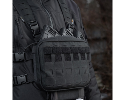 Нагрудная сумка M-TAC CHEST RIG MILITARY ELITE BLACK