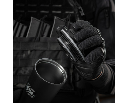 M-TAC ТЕРМОКРУЖКА С КЛАПАНОМ 450 МЛ Black