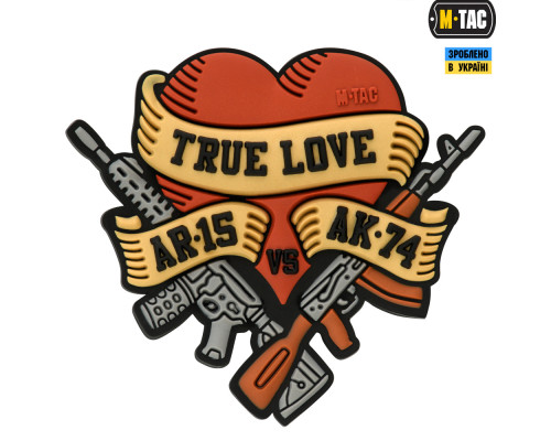 M-TAC НАШИВКА TRUE LOVE ПВХ