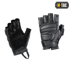 M-TAC ПЕРЧАТКИ БЕСПАЛЫЕ КОЖАНЫЕ ASSAULT TACTICAL MK.1 BLACK