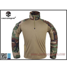 Тактическая рубашка EmersonGear G3 Combat Shirts Woodland