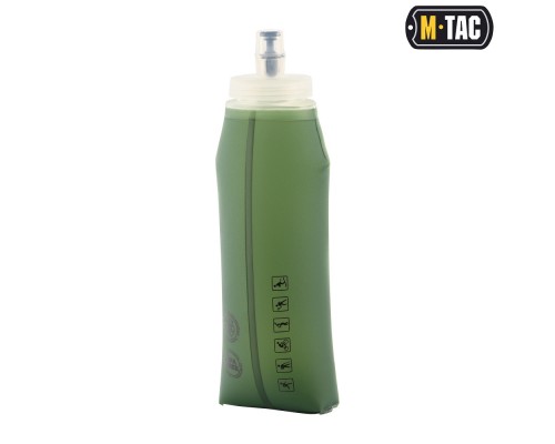 M-TAC БУТЫЛКА ДЛЯ ВОДЫ МЯГКАЯ 600 МЛ. ОЛИВА
