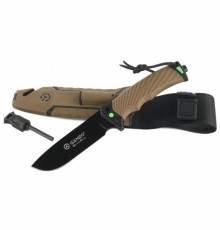 Нож Ganzo G8012V2-DY коричневый