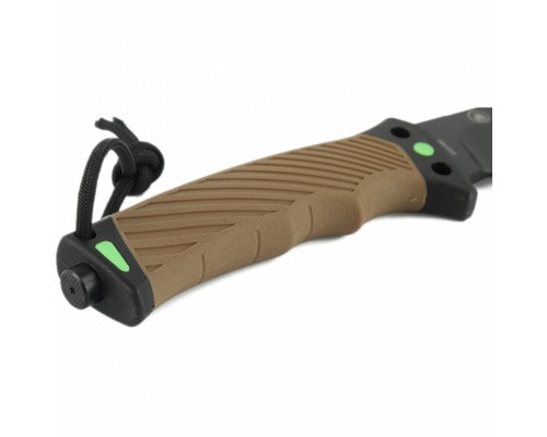 Нож Ganzo G8012V2-DY коричневый