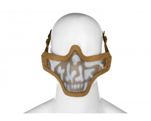 Защитная маска Invader Gear Steel Half Face Mask Death Head TAN