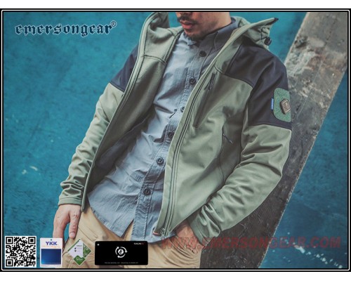 Куртка BlueLabel Fierce Capture Triple Tech Jacket Olive