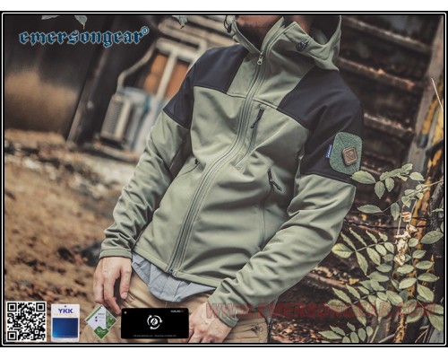 Куртка BlueLabel Fierce Capture Triple Tech Jacket Olive