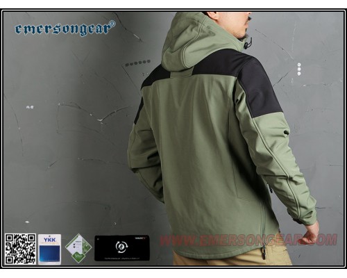 Куртка BlueLabel Fierce Capture Triple Tech Jacket Olive