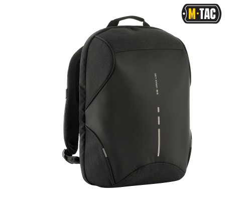 M-TAC РЮКЗАК URBAN LINE ANTI THEFT SHELL PACK DARK GREY/BLACK