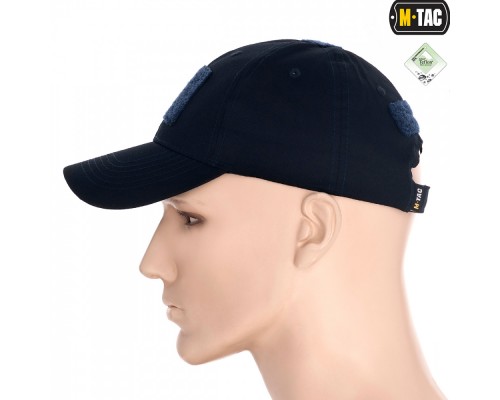 M-TAC БЕЙСБОЛКА С ЛИПУЧКОЙ FLEX РИП-СТОП DARK NAVY BLUE