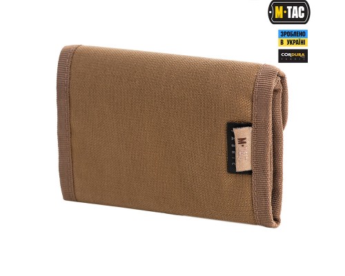 M-TAC КОШЕЛЕК С ЛИПУЧКОЙ ELITE COYOTE