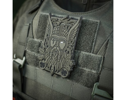 M-TAC НАШИВКА ODIN 3D PVC OLIVE