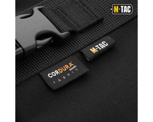 M-TAC ЧЕХОЛ ДЛЯ ОРУЖИЯ ELITE 100 СМ. (2 ОТДЕЛЕНИЯ) С ЛЯМКАМИ BLACK