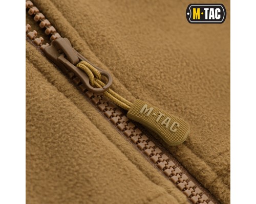 M-TAC КОФТА RIDER WINDBLOCK FLEECE DARK COYOTE