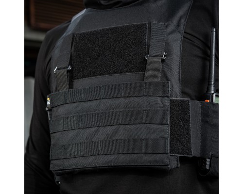 M-TAC ПЕРЕДНЯЯ ПАНЕЛЬ ДЛЯ ПЛИТОНОСКИ CUIRASS QRS BLACK