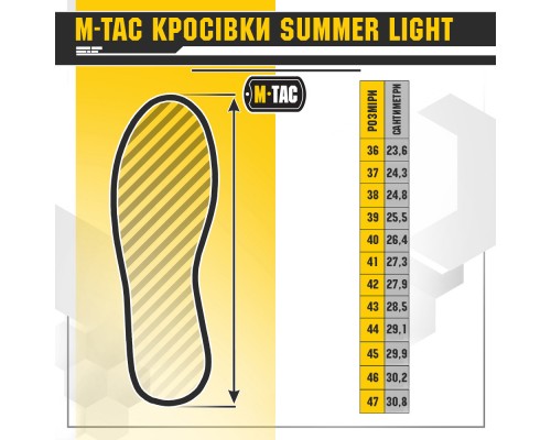 M-TAC КРОССОВКИ SUMMER LIGHT BLACK