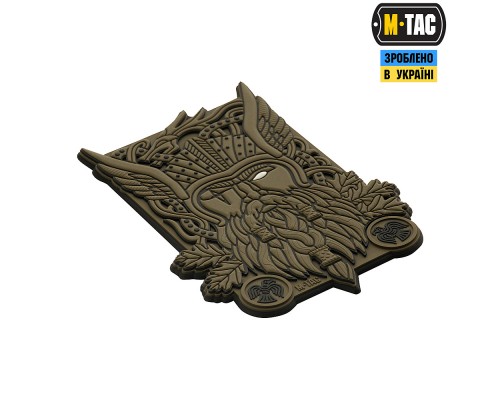 M-TAC НАШИВКА ODIN 3D PVC OLIVE
