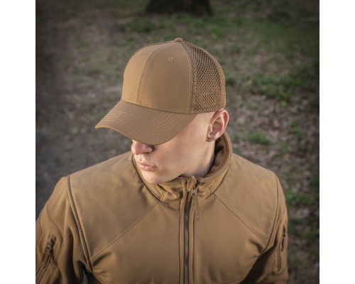 M-TAC БЕЙСБОЛКА С СЕТКОЙ FLEX РИП-СТОП COYOTE BROWN