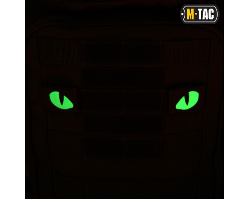 M-TAC НАШИВКА TIGER EYES LASER CUT (ПАРА) MULTICAM