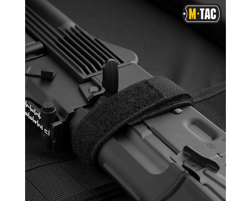 M-TAC ЧЕХОЛ ДЛЯ ОРУЖИЯ ELITE 100 СМ. (2 ОТДЕЛЕНИЯ) С ЛЯМКАМИ BLACK