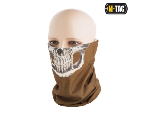 M-TAC ШАРФ-ТРУБА ОБЛЕГЧЕННЫЙ REAPER SKULL COYOTE