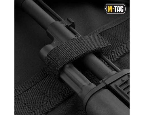 M-TAC ЧЕХОЛ ДЛЯ ОРУЖИЯ ELITE 100 СМ. (2 ОТДЕЛЕНИЯ) С ЛЯМКАМИ BLACK