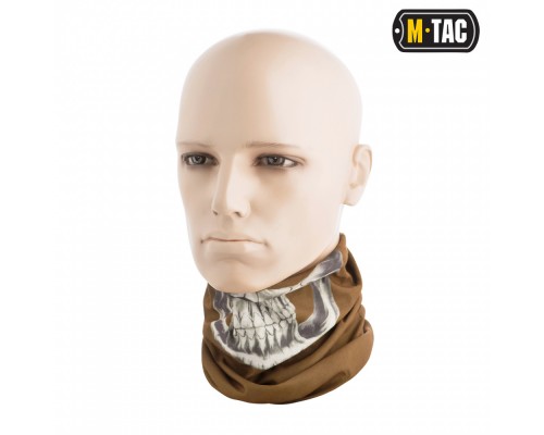 M-TAC ШАРФ-ТРУБА ОБЛЕГЧЕННЫЙ REAPER SKULL COYOTE