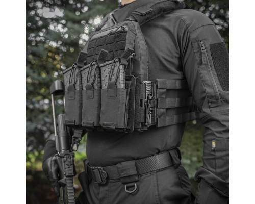 M-TAC ПЛИТОНОСКА CUIRASS QRS GEN.II BLACK