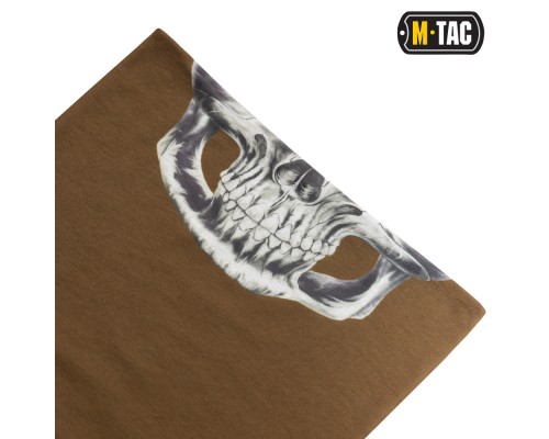 M-TAC ШАРФ-ТРУБА ОБЛЕГЧЕННЫЙ REAPER SKULL COYOTE