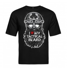 Футболка V-TAC - Tactical Beard Black