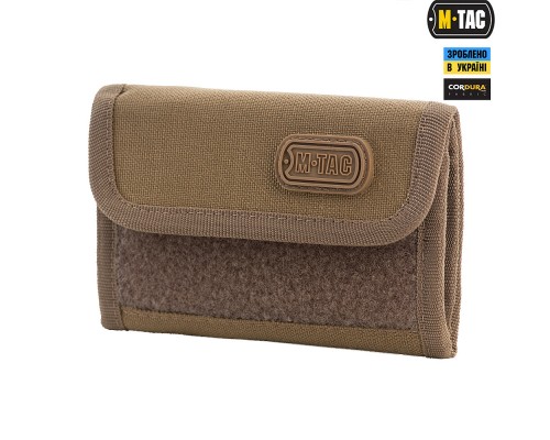 M-TAC КОШЕЛЕК С ЛИПУЧКОЙ ELITE COYOTE