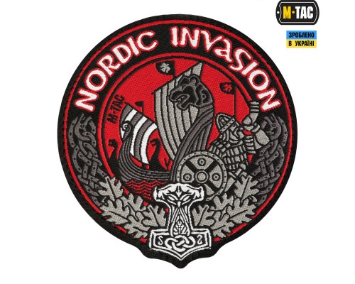 M-TAC НАШИВКА NORDIC INVASION (ЖАККАРД)