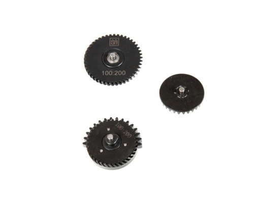 Комплект стальных шестеренок 100:200