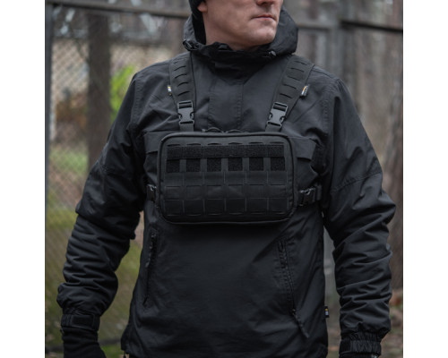 Нагрудная сумка M-TAC CHEST RIG ELITE BLACK