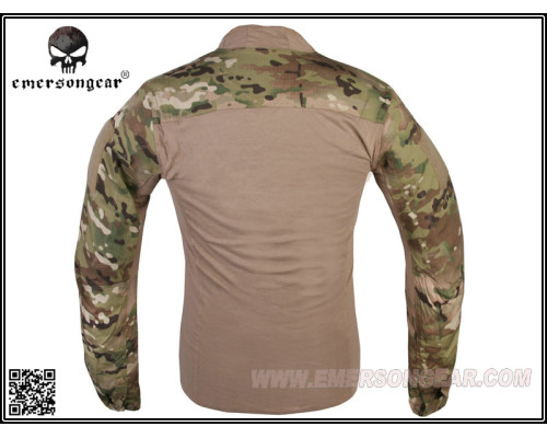 Тактическая рубашка EmersonGear Arc Style LEAF Talos LT Halfshell Multicam