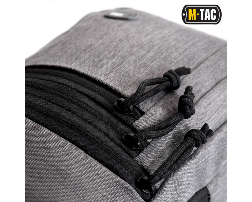 M-TAC СУМКА-КОБУРА НАПЛЕЧНАЯ MELANGE GREY