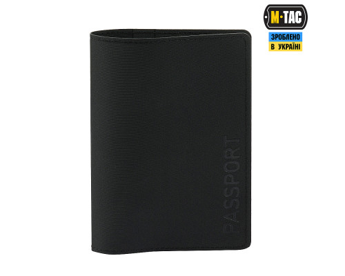 M-TAC ОБЛОЖКА ДЛЯ ПАСПОРТА BLACK