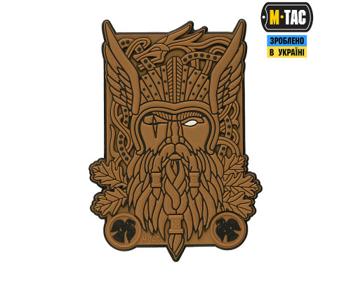 M-TAC НАШИВКА ODIN 3D PVC COYOTE