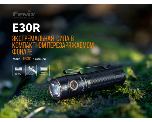 Фонарь ручной Fenix E30R Cree XP-L HI LED