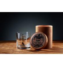 СТАКАН ДЛЯ ВИСКИ С ФИГУРКОЙ ДАЙВЕРА