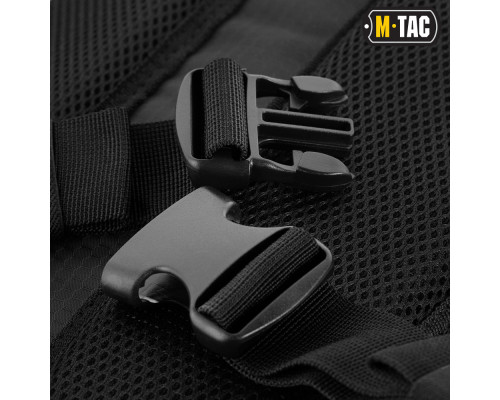 M-TAC РЮКЗАК URBAN LINE CHARGER HEXAGON PACK BLACK