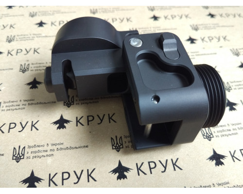 Складной адаптер приклада для винтовочных лож CRC 9U038 Cerakote Coated Coyote Tan, Armor Black, Forest Green