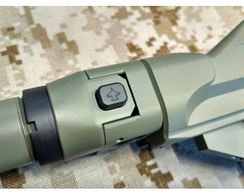 Складной адаптер приклада для винтовочных лож CRC 9U038 Cerakote Coated Coyote Tan, Armor Black, Forest Green