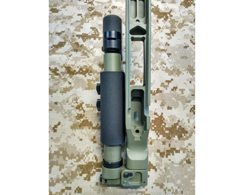 Складной адаптер приклада для винтовочных лож CRC 9U038 Cerakote Coated Coyote Tan, Armor Black, Forest Green