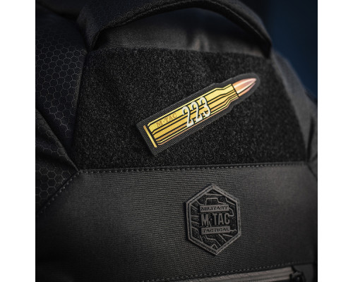 M-TAC НАШИВКА .223 AMMO BLACK/GID
