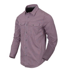 Рубашка Covert Concealed Carry Shirt - Scarlet Flame Checkered
