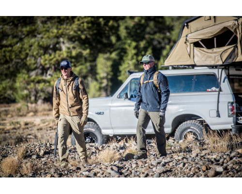 Куртка GUNFIGHTER Jacket - Shark Skin Windblocker - Navy Blue