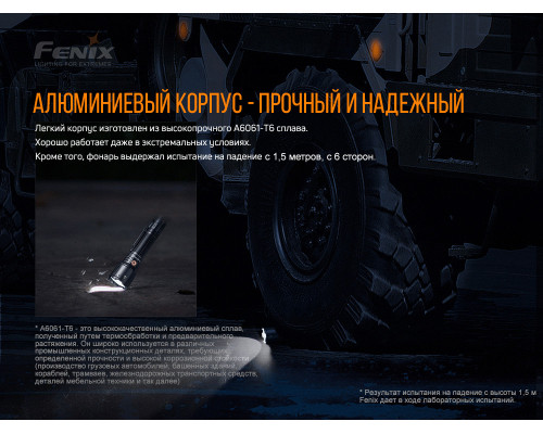 Фонарь ручной Fenix TK26R
